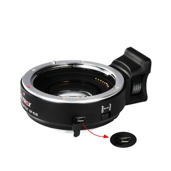 Viltrox EF-E II Auto Focus Reducer Speed Booster Lens Adapter for Canon EF Lens to Sony NEX E Camera A9 A7 A7R A7SII A6500 NEX-7 detail image