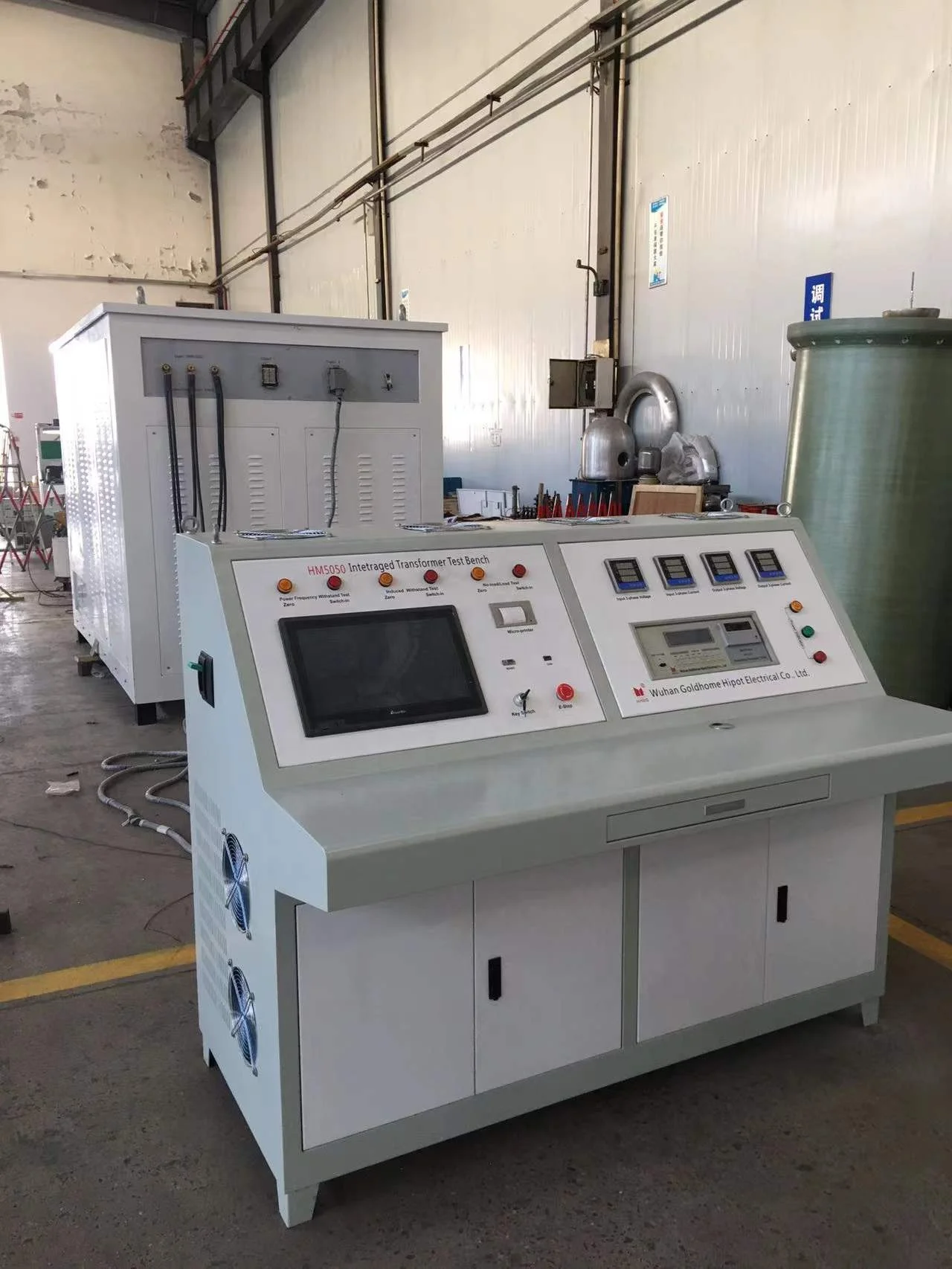 HM5050 Full-automatic Integrated Multifunctional Comprehensive Three Phase Transformer test Bench for Transformer test System