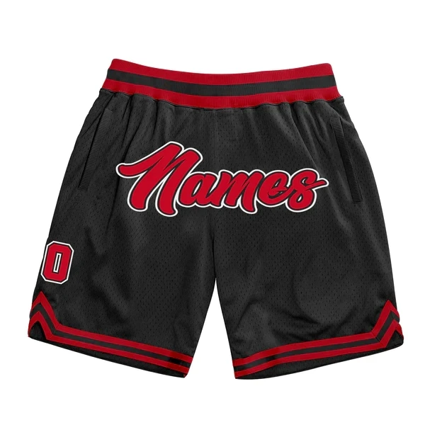 Men's Workout Basketball Sports Mesh Shorts Custom Men Names Logo ...
