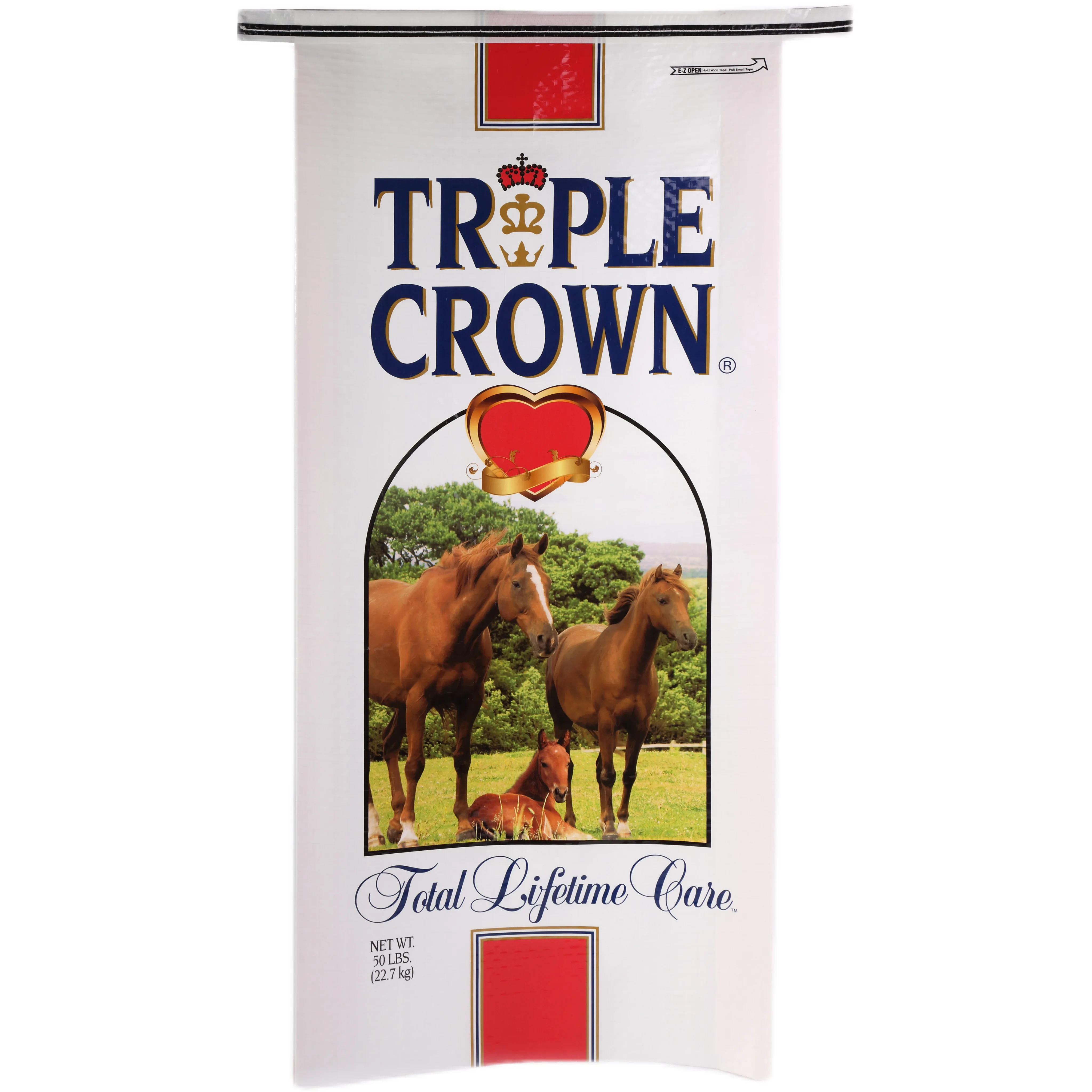 Laminated Pp Animal Feed Bags 25kg 50 Kg Pp Woven Bag Pp Sack For Horse