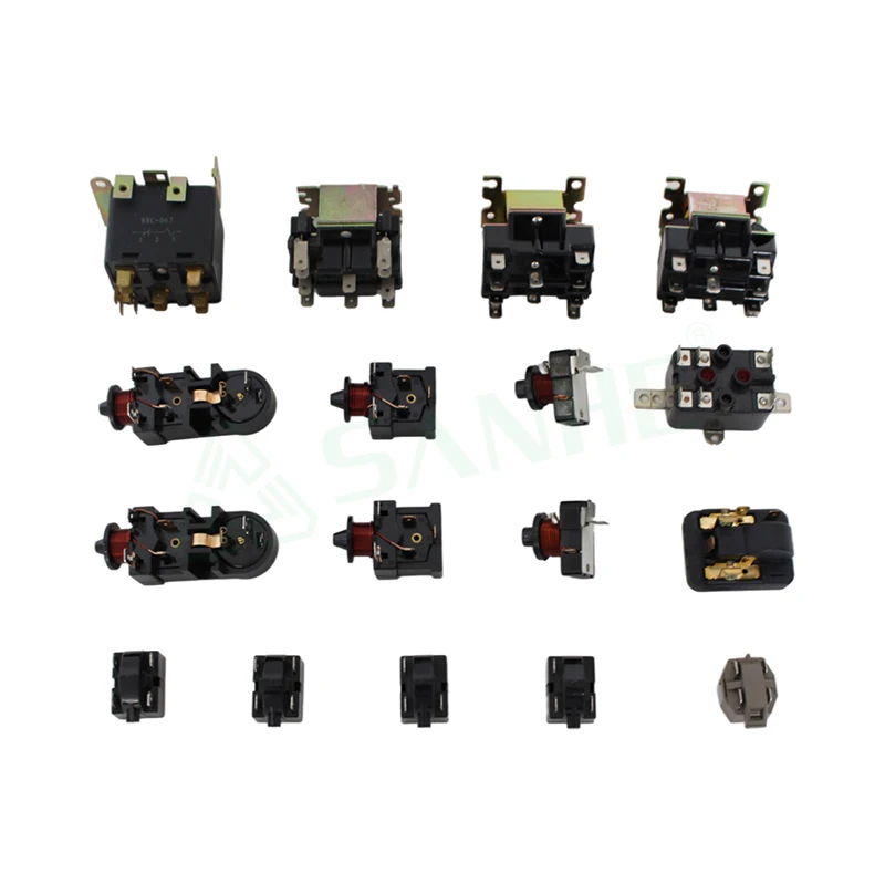 Ac Relay Refrigerator Relay QRP Series Starter Relay for Motor