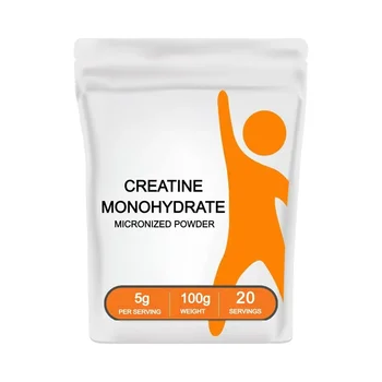 Adult Creatine Monohydrate 5 Grams per Serving 30 Servings Enhances Muscle Strength Endurance Recovery Mental Concentration