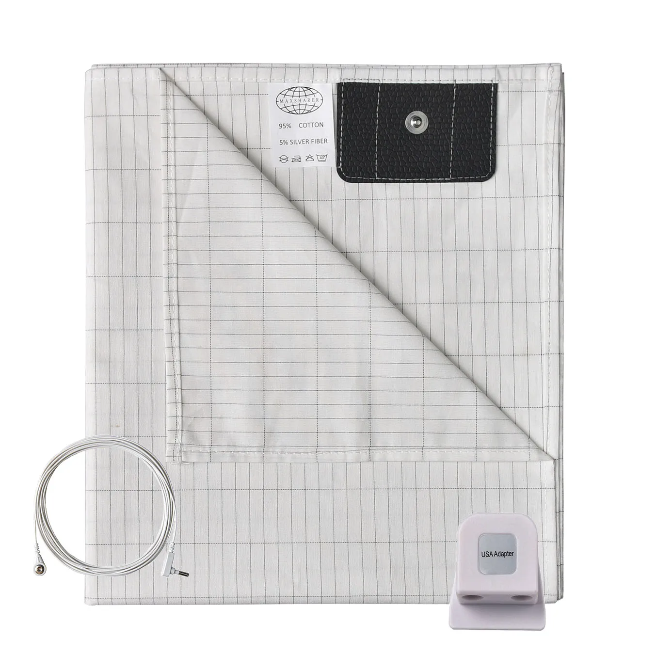 Drop Shipping Cable Gray ESD Earthing Cotton Bedding Fitted Sheets ...
