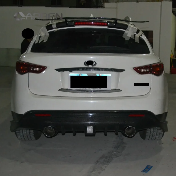 Carbon Fiber Body Kit Front LIP Diffuser Side Skirt Spoiler for ...