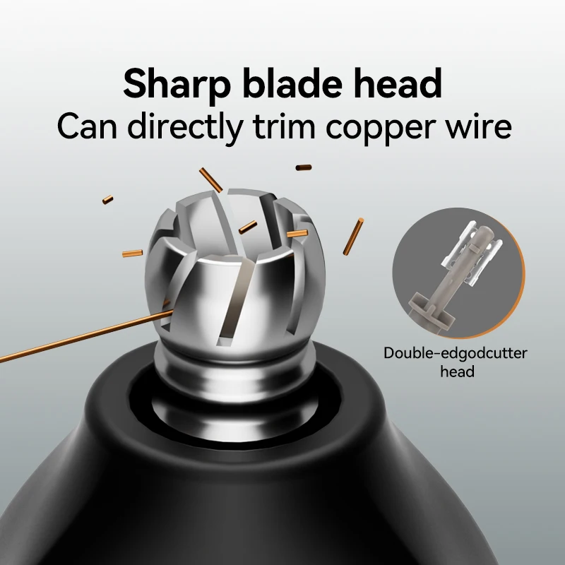 USB Electric Painless Full Body Eyebrow Trimmer Portable Nose Ear Hair Trimmer for Household RV Car Garage Use Made of Plastic factory