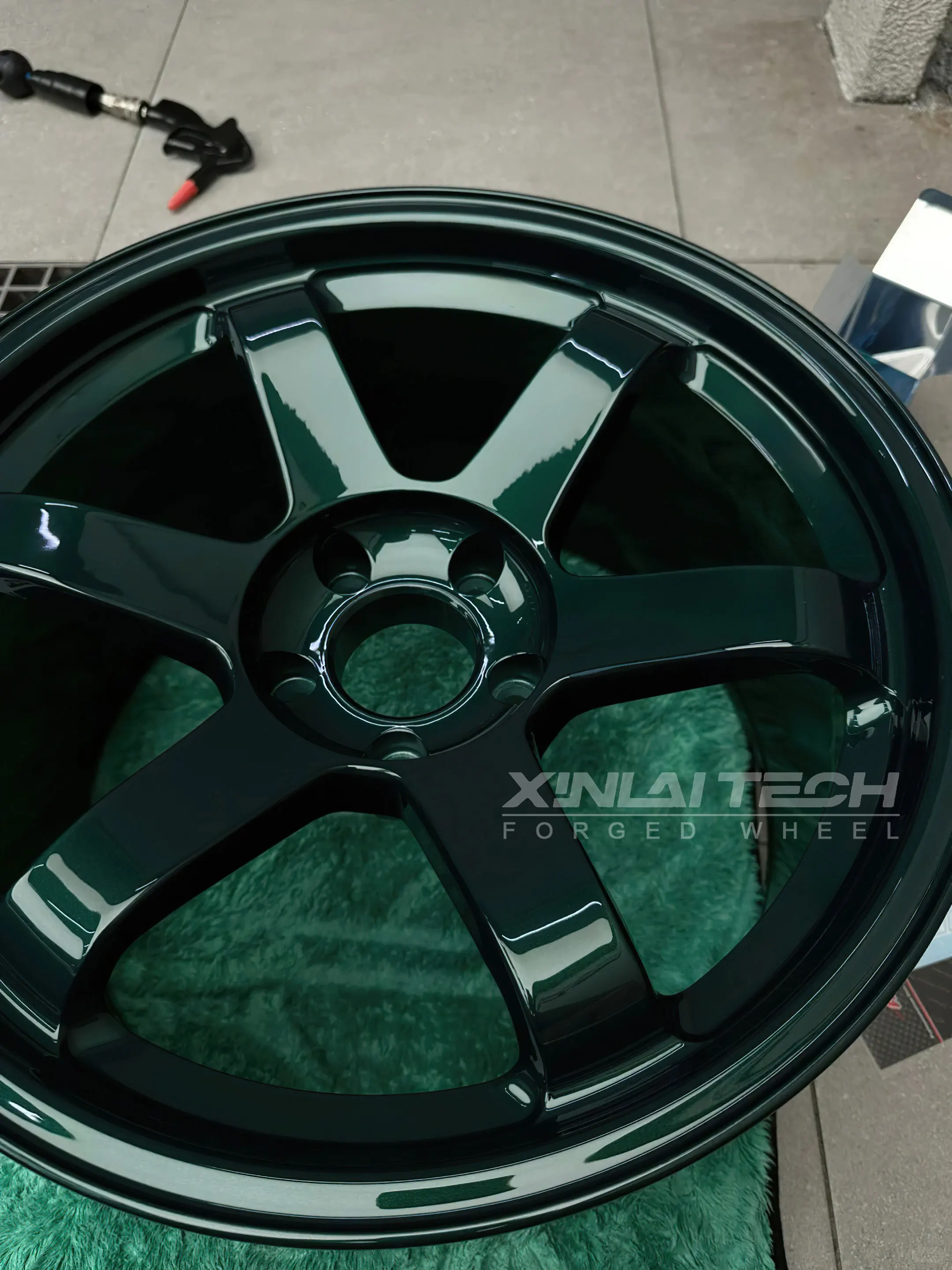 XINLAI 1-Piece Super Deep Concave Custom Forged Wheels 17 -23 Inch 5x120 5x114.3 5x112 JDM Car Alloy Wheels Rims - Image 4