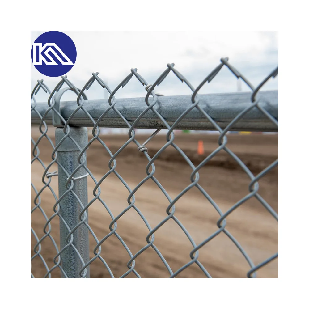 Cheap Price 100 Foot Galvanized Diamond Wire Fence Roll Chainlink Chain  Link Fence Mesh