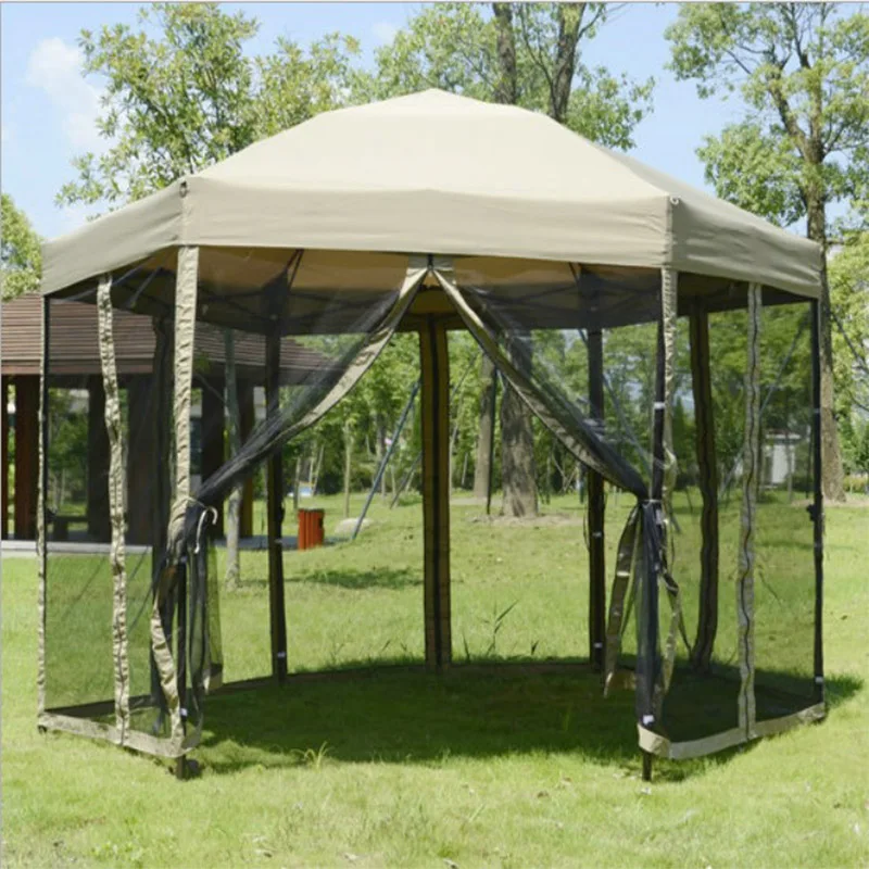 Outdoor Waterproof Gazebo Hexagonal 