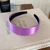 purple wide-brimmed headband