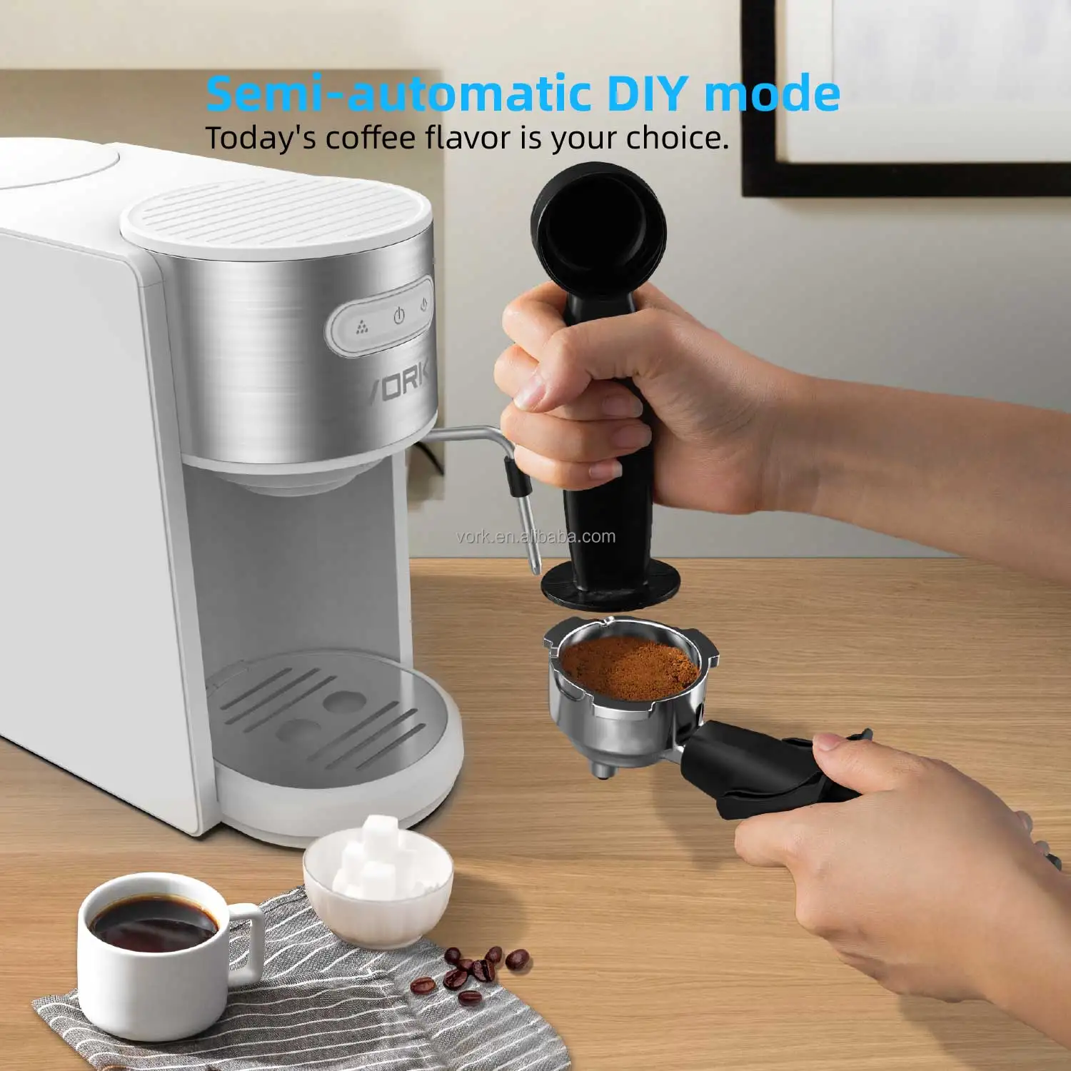 Italian Professional Automatic Espresso Coffee Machine Cappuccino Machine Electric Stainless Steel Coffee Shop Technology 15 Bar