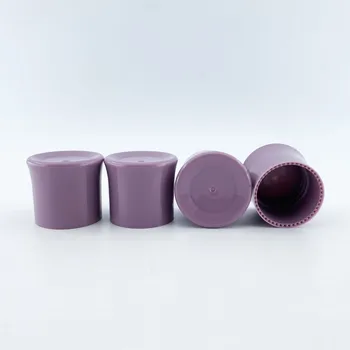 28mm Custom Color  PP Plastic Caps - Sleek Cylindrical Design, Smooth Finish & Secure Threads for Perfect Bottle Closure