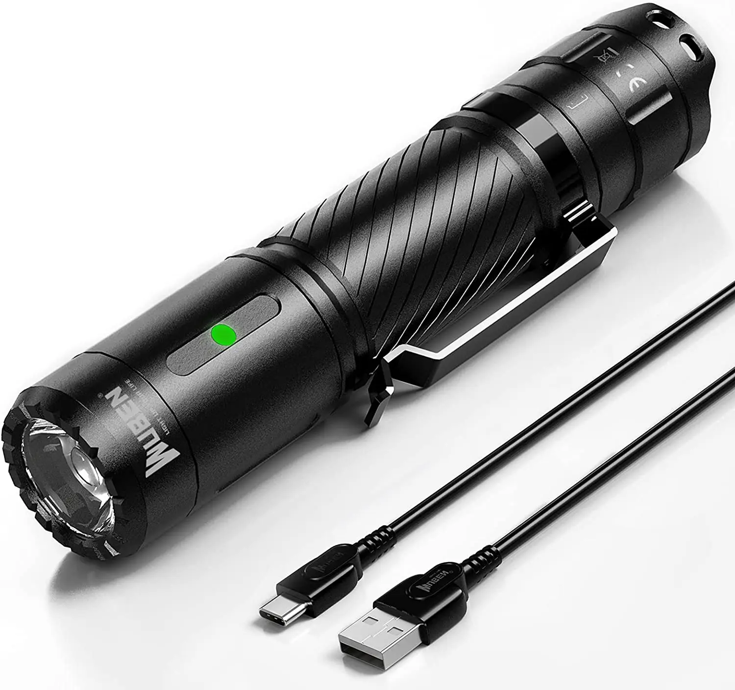 Wuben C3 Review  Rechargeable 1200 Lumens LED Flashlight 