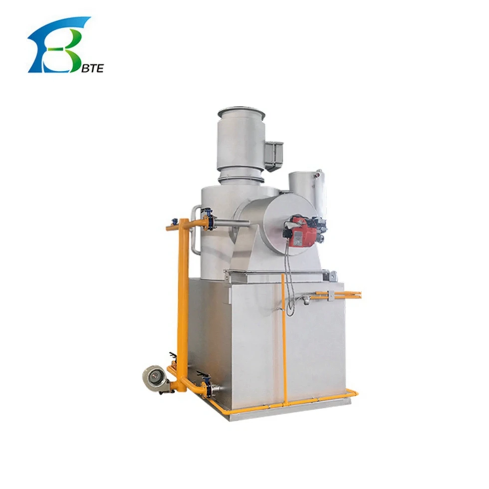 Large Smokeless Pet Waste Incinerator With 3D Video Show Installation and Operation