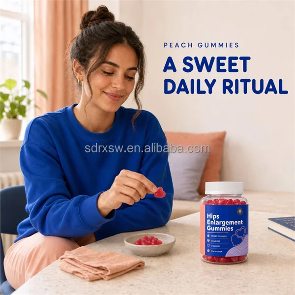 OEM/ODM Butt and Hips Enlargement Gummies Big Butt Enhancement Gummies Maca Pills Klw Gummies for Butt and Hips Enlargement