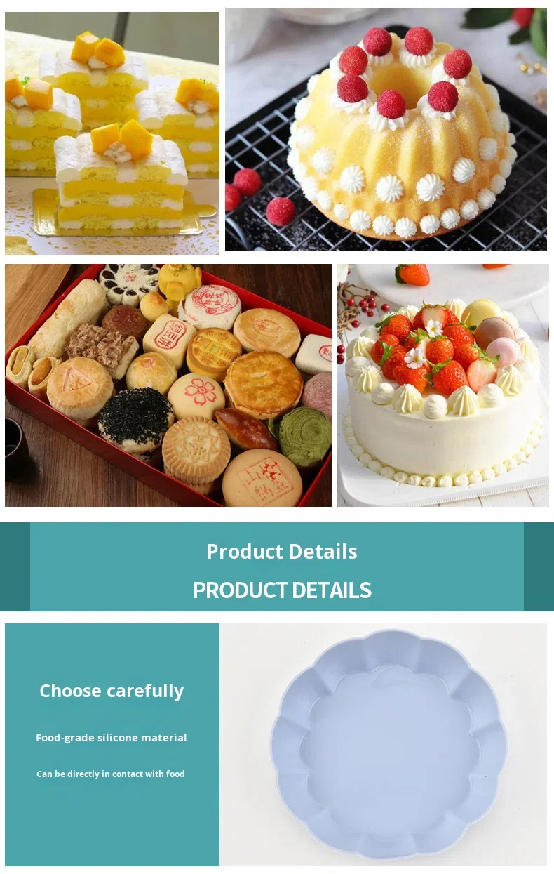 Mini Round Silicone Mavin Cup Sustainable Baking Decor Gift Safe Food Cupcake Flower Egg Cake Tools manufacture