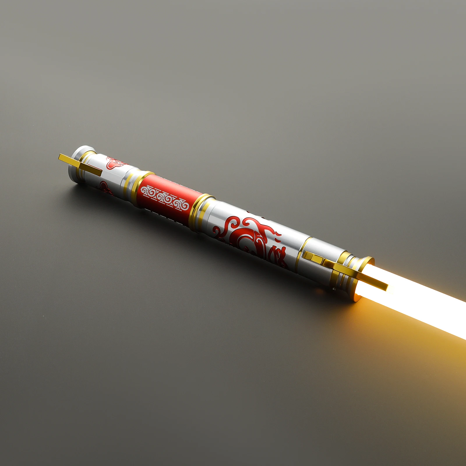 LGT Own Custom Design Inspired by Chinese New Year Red Resistant Laser Sword RGB Xenopixel Proffie Both Available a Real Sword
