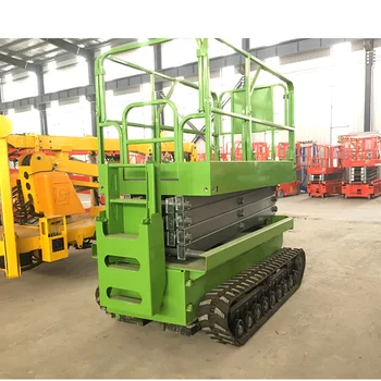 Electric Track Crawler Scissor Lift - Versatile & Efficient