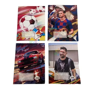 Wholesales African Countries Custom French Line Pages Staple Binding A4 A5 Exercise Book Guinea 16*21cm Offset Paper Manufacture