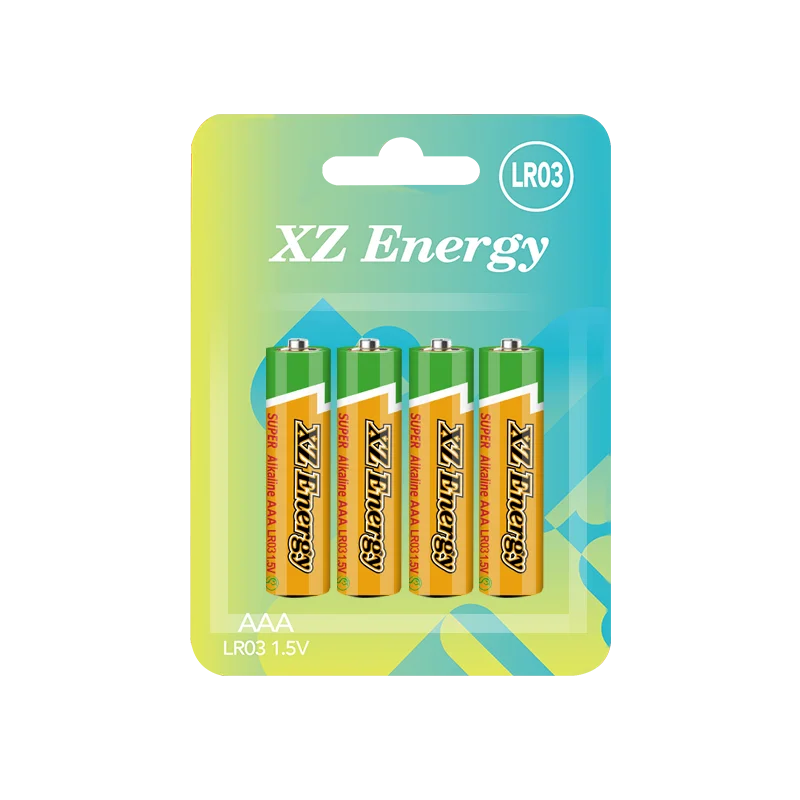 XZ Energy AAA LR031.5vアルカリ電池乾電池No.7長持ち電池