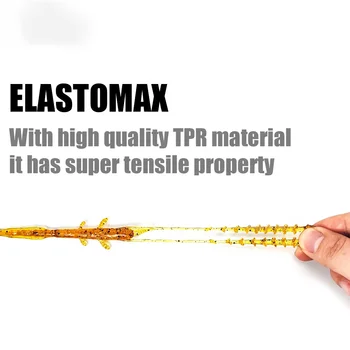 High Quality Stainless Steel Artificial Soft Bait Floating Threaded Pliers Shrimp Black Pit Bass – Soft Lure – view 3