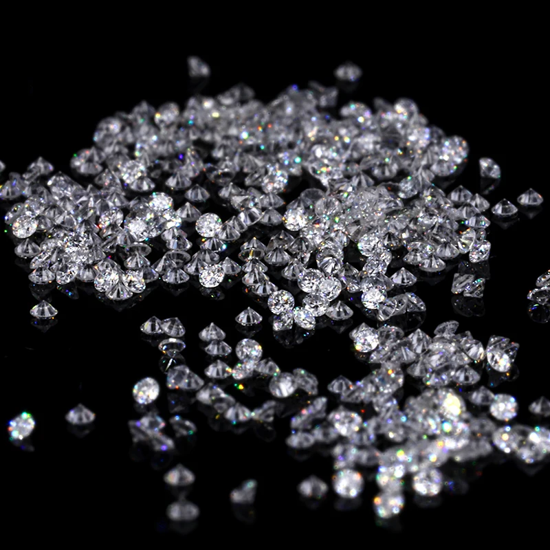 Starsgem Lab Created Diamond Loose Hpht Cvd Round Shape Lab Made