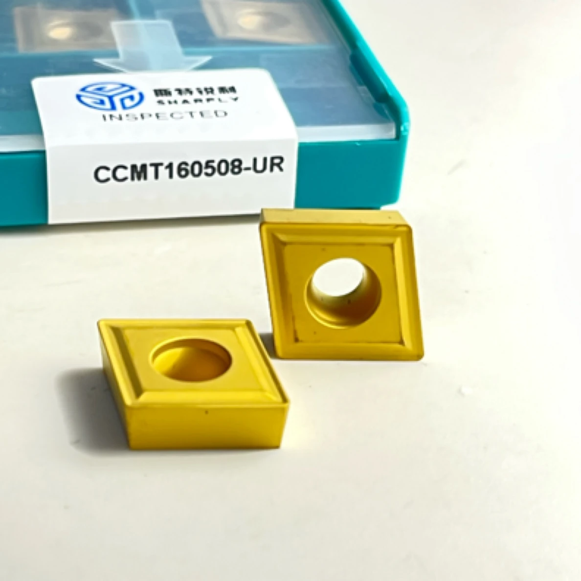 CCMT160508 Series Insert CNC Cutting Tools for Steel Turning Inserts with Tungsten Carbide for Lathe Cutter