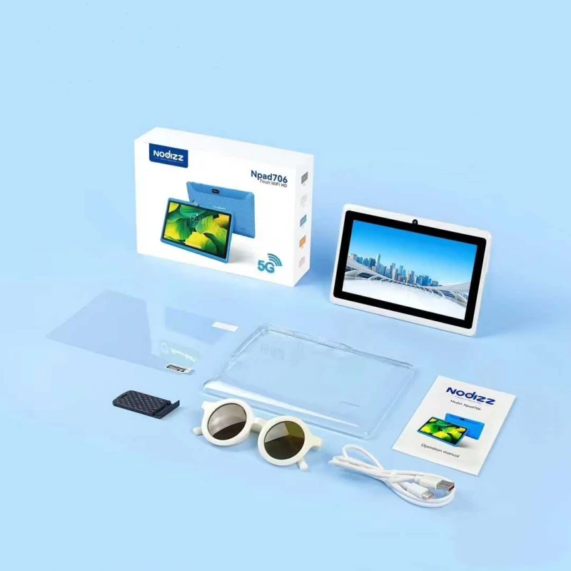 PC 4 Childrenページ 2025 Npad706 7-Inch Kids Tablet PC - Android 14, 4GB+128GB, MTK