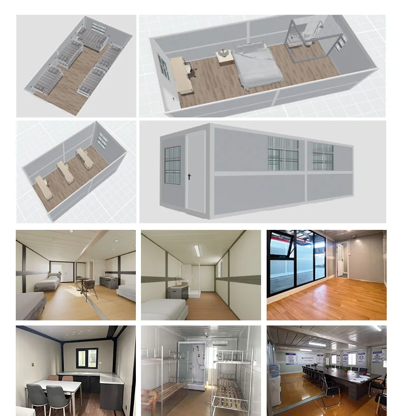 Wholesale Assembly Disassembly Prefabricated 20ft Office Modular House ...