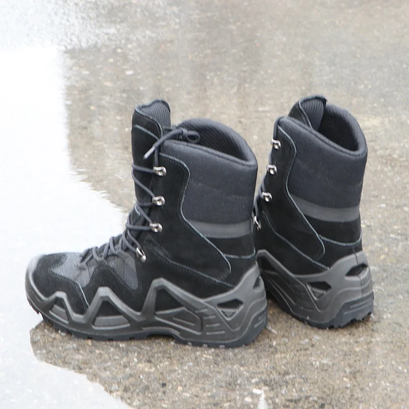 Водонепроницаемые высокие ботинки YAKEDA коричневые черные зеленые кожаные боевые тактические ботинки