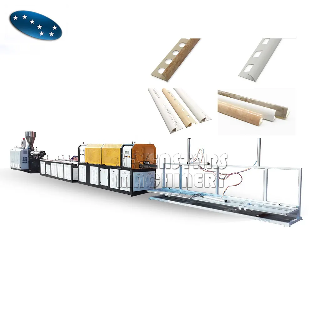 PVC door strips edge banding making machine production line