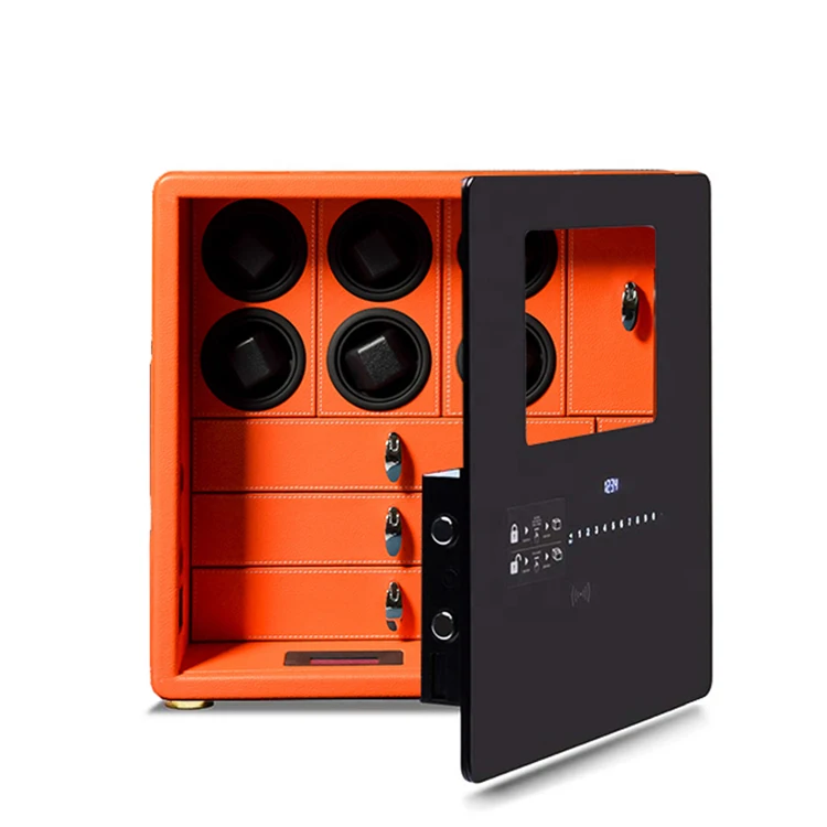 CEQSAFE 2025 Automatic Rotators Motor 3v DC Wooden Box Watch Winder Automatic