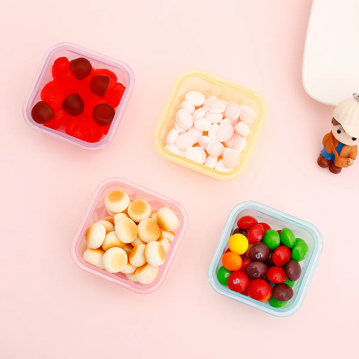 Airtight Mini Baby Food Storage Freezer Containers with Lid Bpa Free Pp Plastic 60ml Minimalist Multifunction 10 Pcs 7-25days supplier