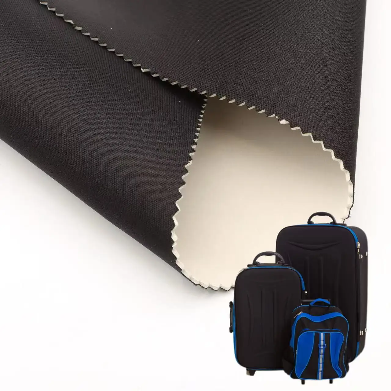 Wykonana na zamówienie, wysokiej jakości tkanina dziana laminowana EVA, stosowana do ortez sportowych/toreb i walizek/medycznych ortez ortopedycznych