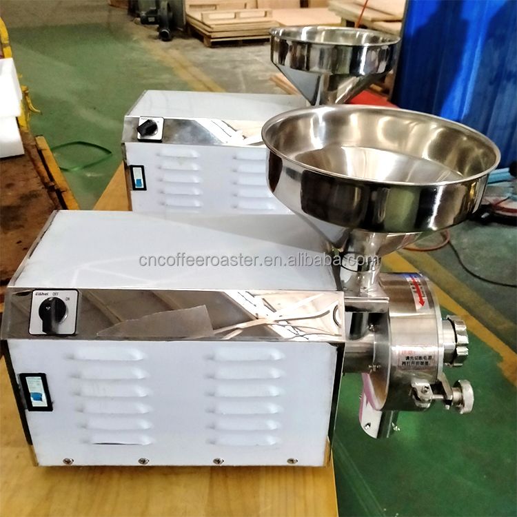 Stainless Steel Commercial Coffee Grinder 60kg Industrial Coffee Bean