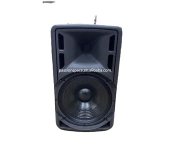 Plastic Box 15 Inch 2 Way High Powerful Active Speaker Dj Sound System Powered Outdoor Floor Rcf Speakers