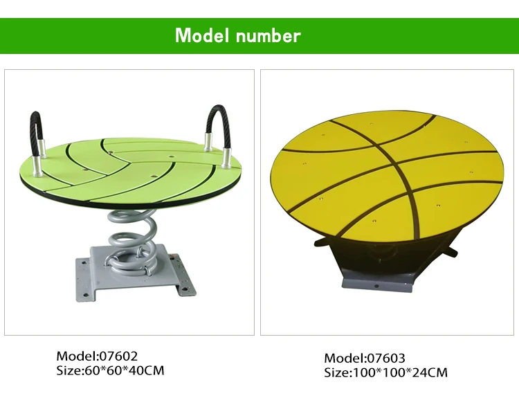 Children's Outdoor Garden Game Three People Shake Fun Interesting Amusement Park Equipment