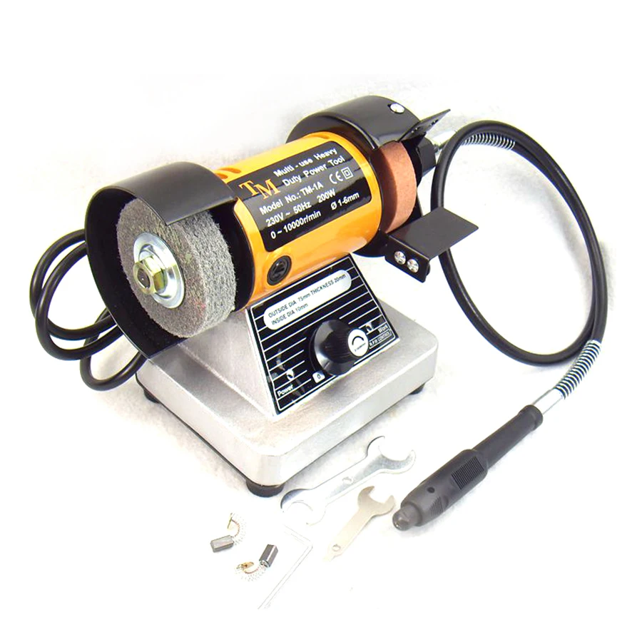 High Quality Lapidary Machine Jewelry Bench Lathe Grinder Mini Bench