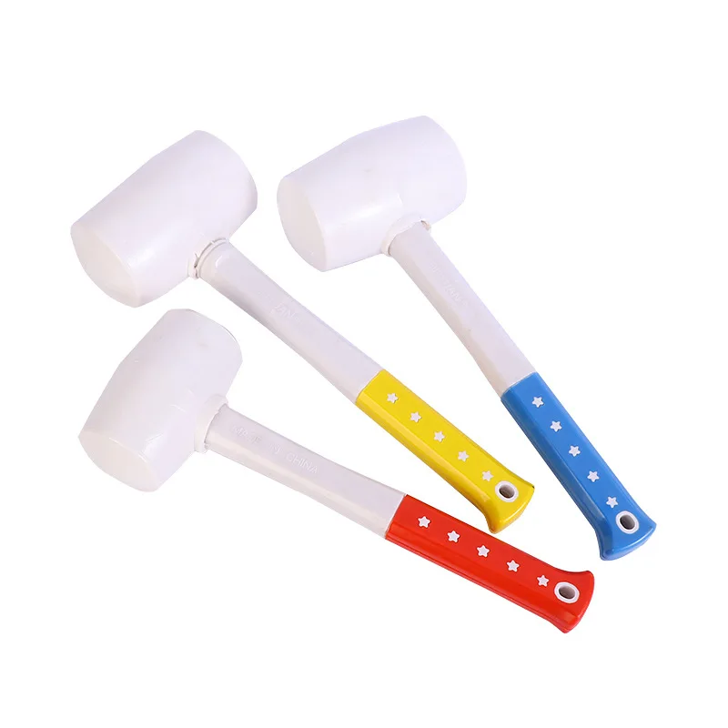Drfeify Marteau en plastique Marteau à Double tête en plastique Mini Drfeify Marteau en plastique Marteau à Double tête en plastique Mini