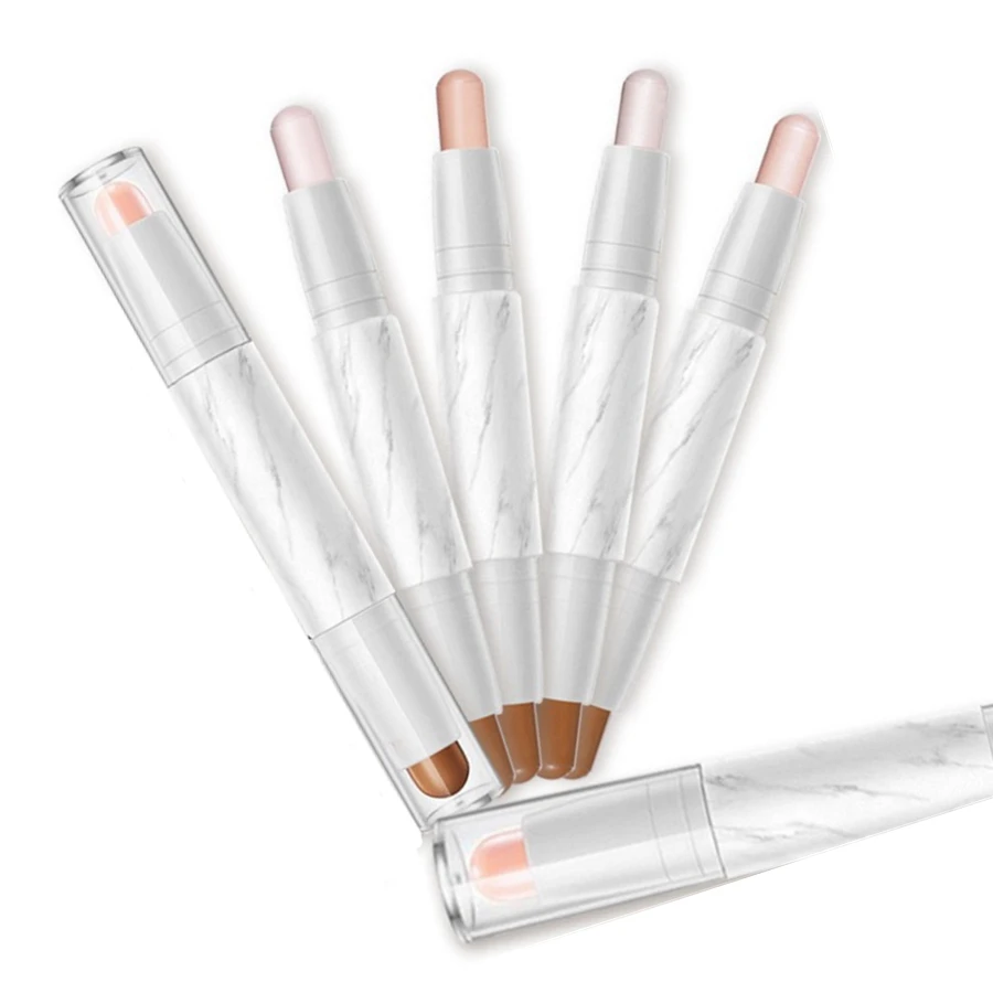 wholesale double ended concealer face make up contour pencil