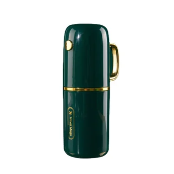 New Gold-Plated Mouthwash Cup Set Convenient Travel Toothbrush Toothpaste Storage Box Business Trip Grooming Cup Set