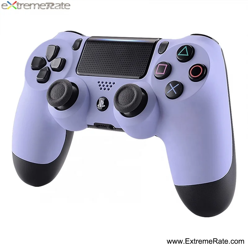 
Мягкий сенсорный светлый фиолетовый захват передний корпус Корпус чехол Лицевая панель сменный комплект для контроллера Playstation 4 PS4 Pro 