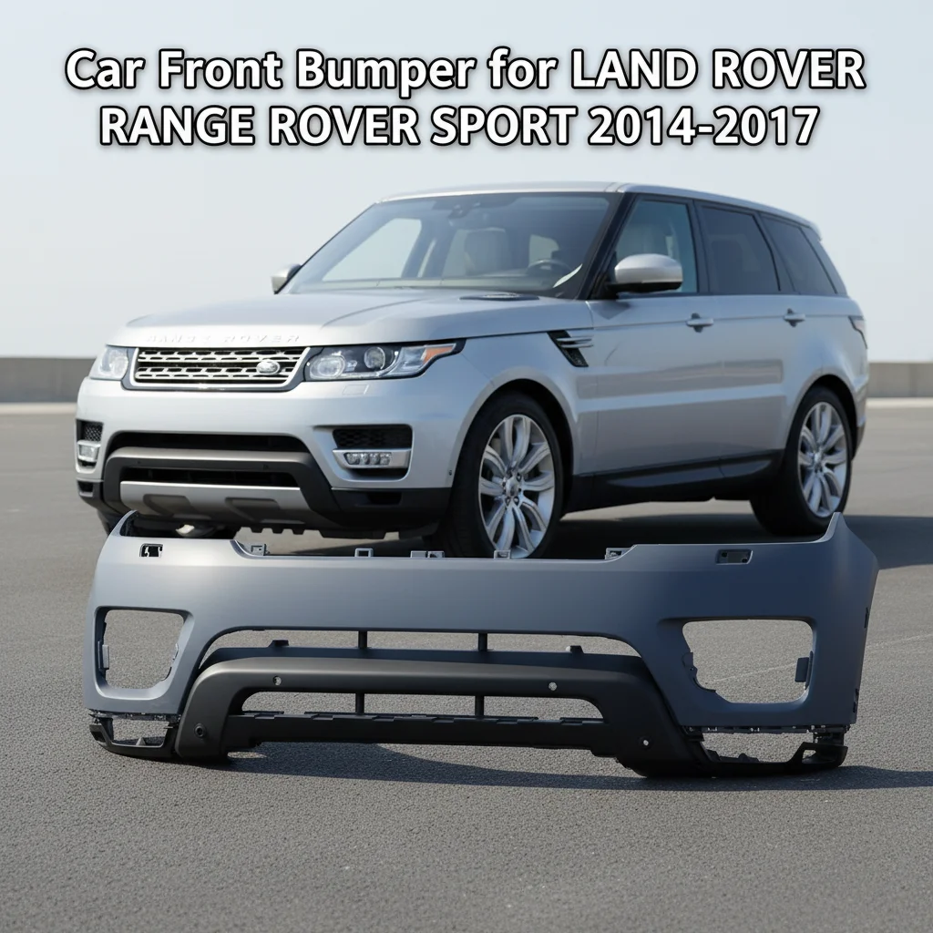 LR045027-B Primed OEM ODM OE Car Front Bumper Parts Car Bumpers Accessories for LAND ROVER RANGE ROVER SPORT 2014-2017