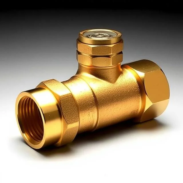 Solid Brass Compression Fitting Durable and Long Lasting Pipe Joint for Air Gas Water and Oil Lines Pipe Fittings