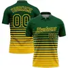 Striped Dark Green and Yellow