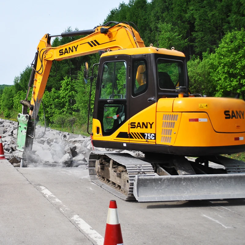 Sany Crawler Mounted Hydraulic Excavator Sy55 Sy60 Sy65 Sy75digger