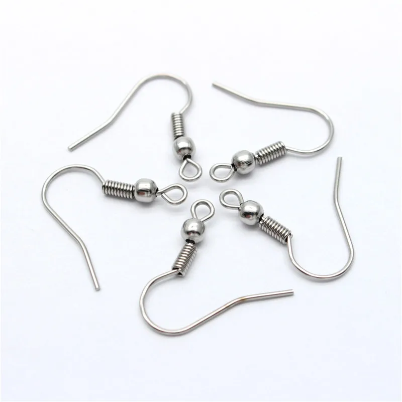 Wholesale Earring Hooks Clasps Wire Jewellery Making Findings Plated Base DIY 