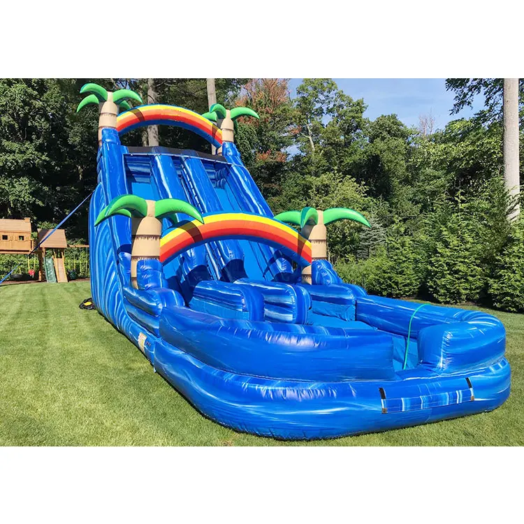 Hot Sale Large Custom Inflatable Water Slide Outdoor Inflatable Dry