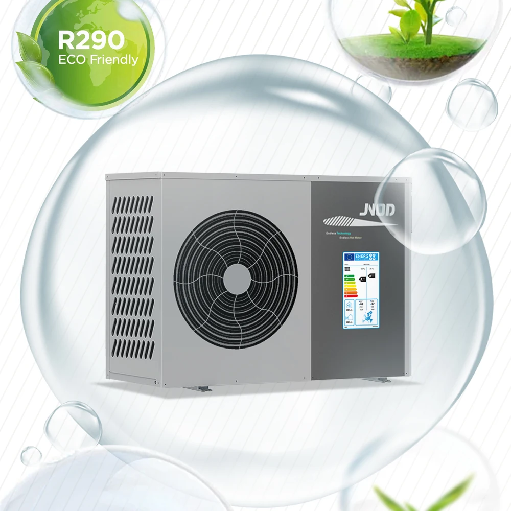 JNOD R290 Central Cooling Heating Heat Pump Water Heater for Radiant Floor Residential Heat Pump Split System