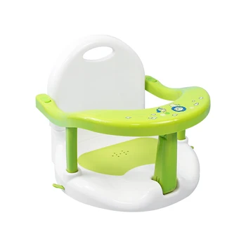 Sell like hot cakes  cute style foldable baby bath seat firm bath seat Use in the bathroom for Boys and girls