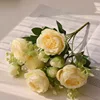 yellow bouquet-5 heads